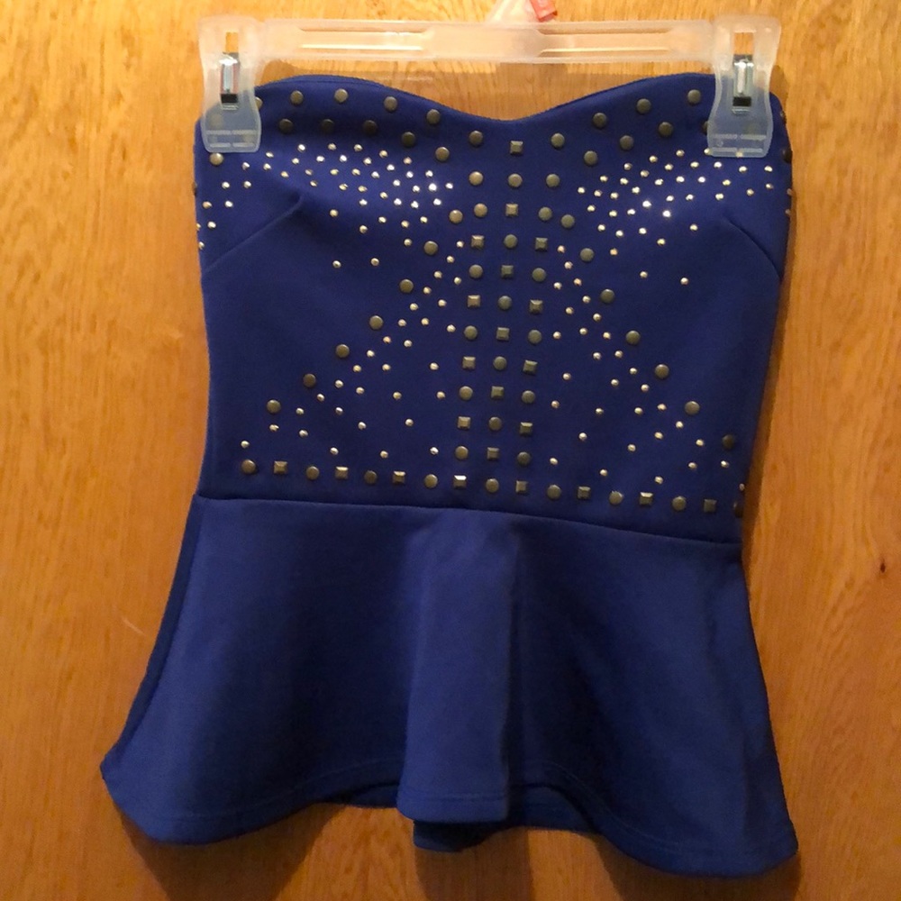 Charlotte Russe peplum top